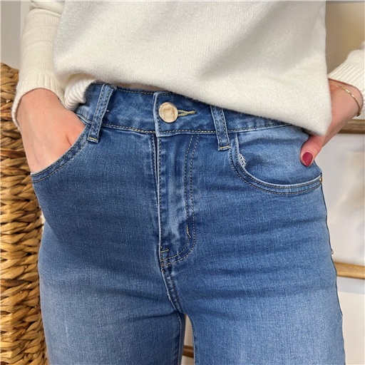 Jean Droit Denim Clair - Bleu Clair