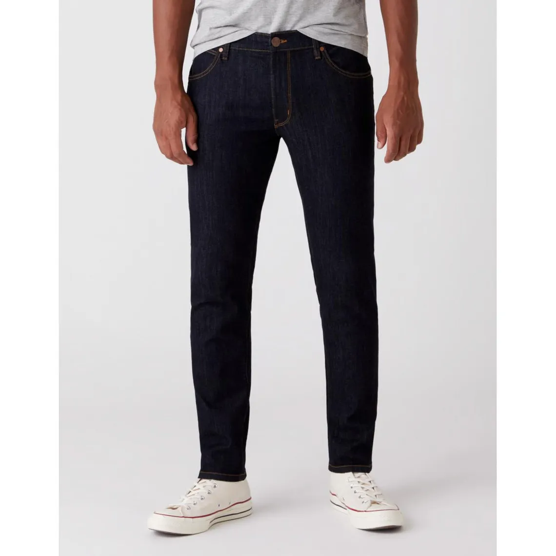 Jean Homme Larston Slim  Noir Longueur 32 en coton | 3 Suisses