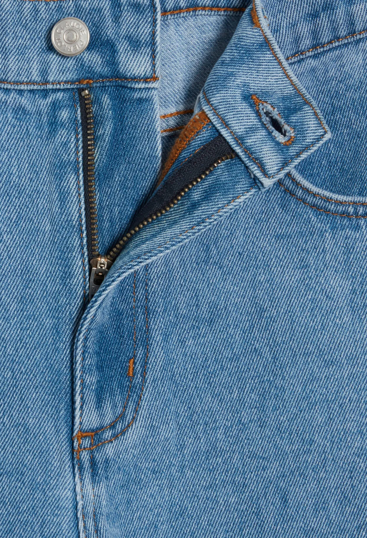 Jean Michel droit baggy bleu dégradé | Claudie FR