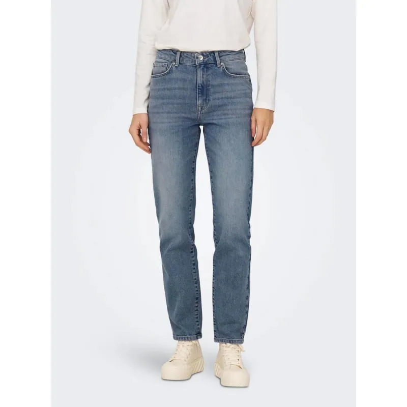 Jean skinny taille haute double up 431 blanc femme - Tiffosi | wimod