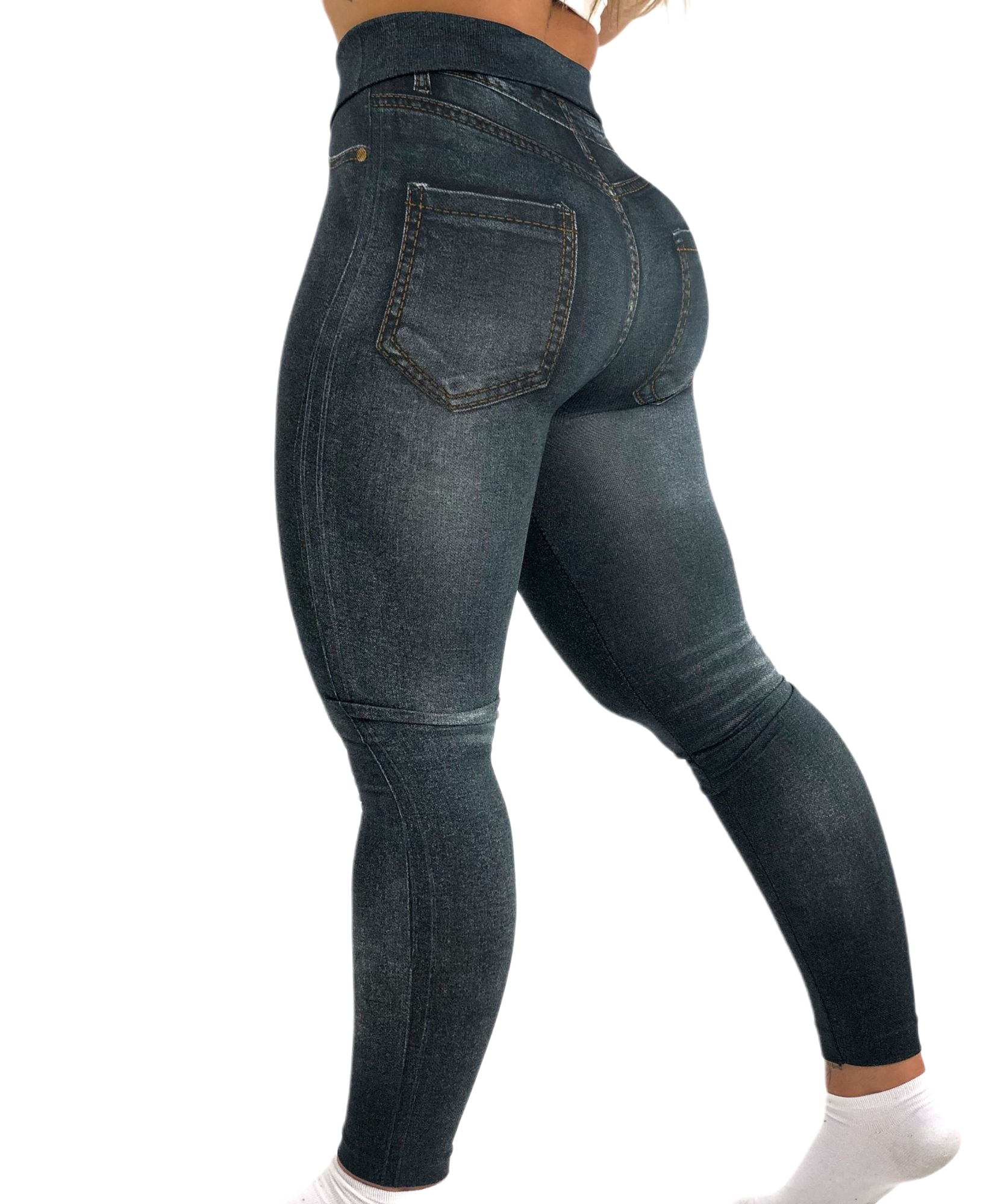 Jegging Taille Haute - Julie - Fonce - BodyTrainerZ