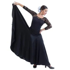 Jupe de flamenco Happy Dance EF005M - Avant scène