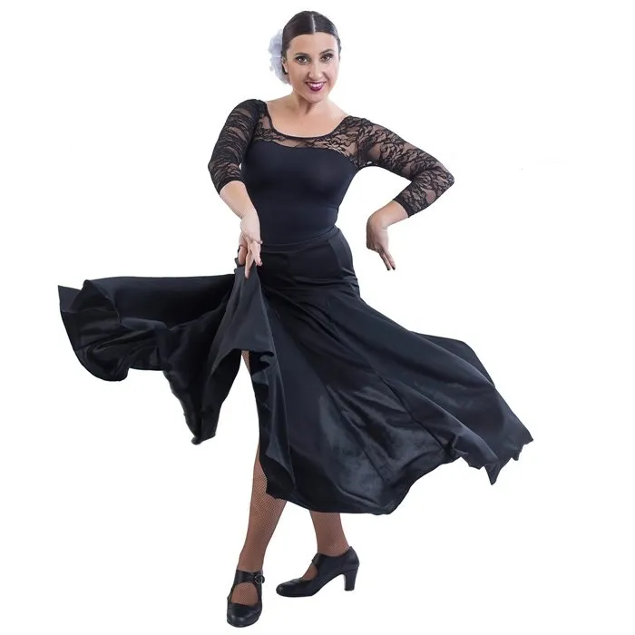 Jupe de flamenco Happy Dance EF005M - Avant scène