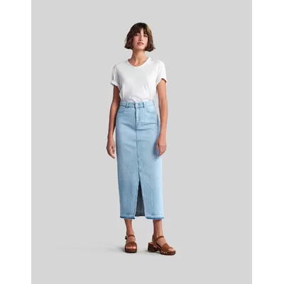 Jupe jean - Bleu - IKKS WOMEN