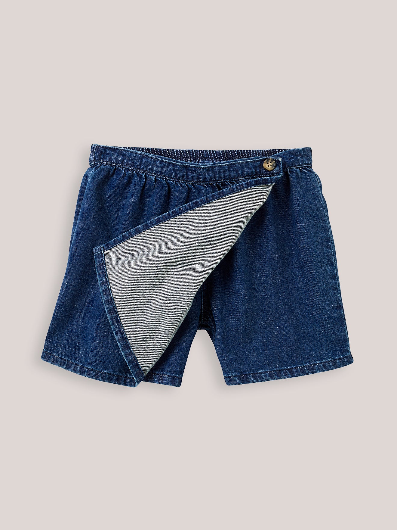 Jupe-short Fille en denim