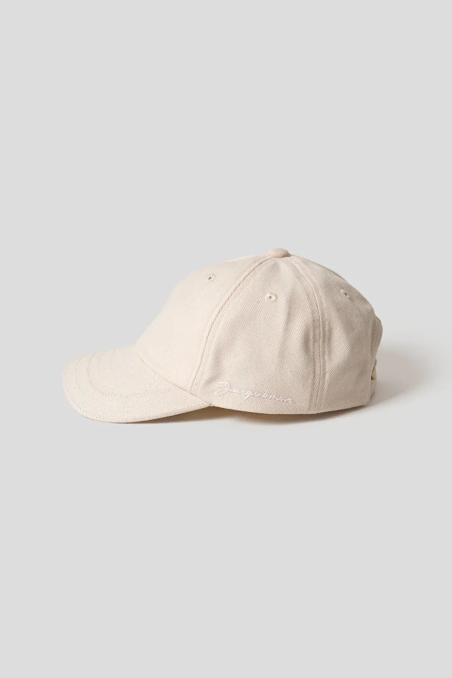 LA CASQUETTE JACQUEMUS OFF WHITE