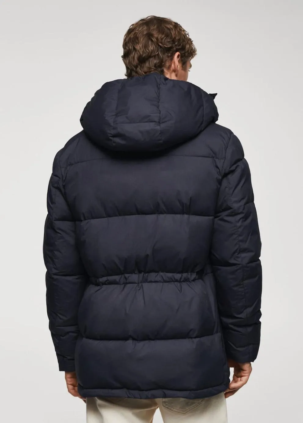 Manteaux | Homme MANGO Parka Matelassée Résistante à L’eau Bleu Encre