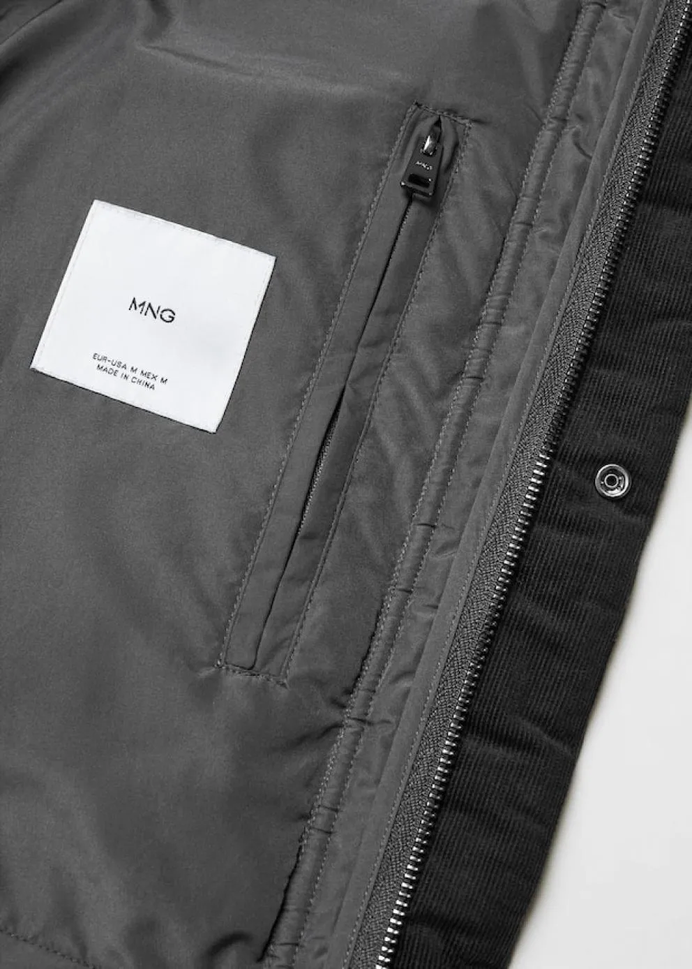 Manteaux | Homme MANGO Parka Matelassée Résistante à L’eau Gris Anthracite