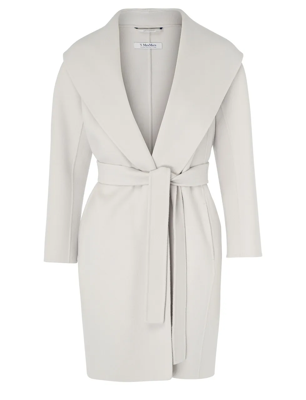 Max Mara Manteau midi gris perle 'S Messi