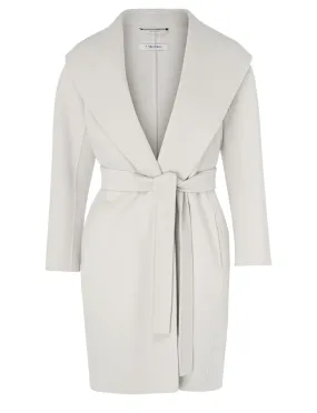 Max Mara Manteau midi gris perle 'S Messi