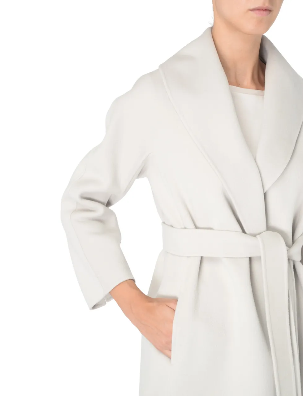 Max Mara Manteau midi gris perle 'S Messi