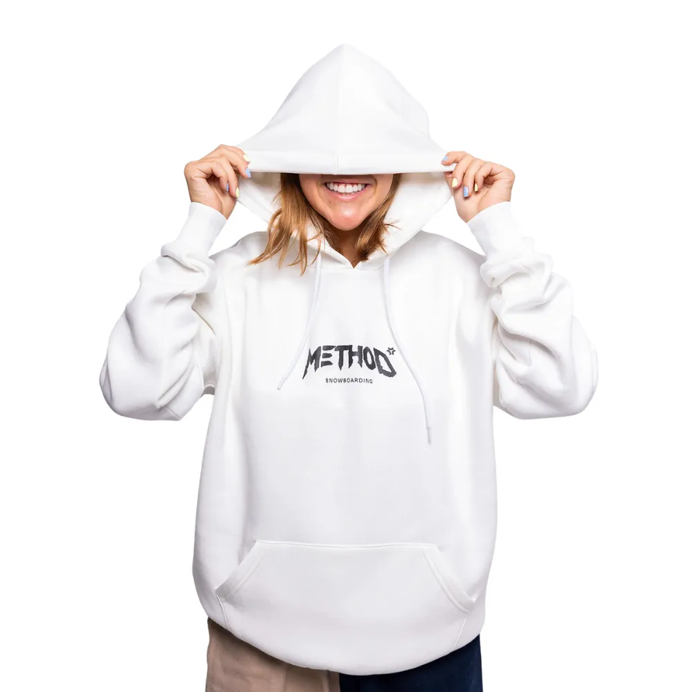 Method Snowboarding Hoodie Off White