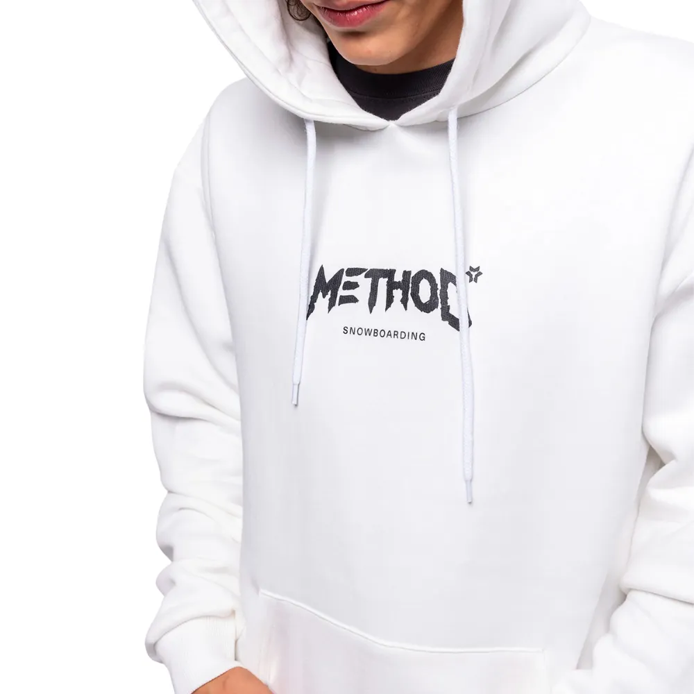 Method Snowboarding Hoodie Off White