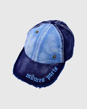 Mmes Casquette - Denim Cap - Washed Blue