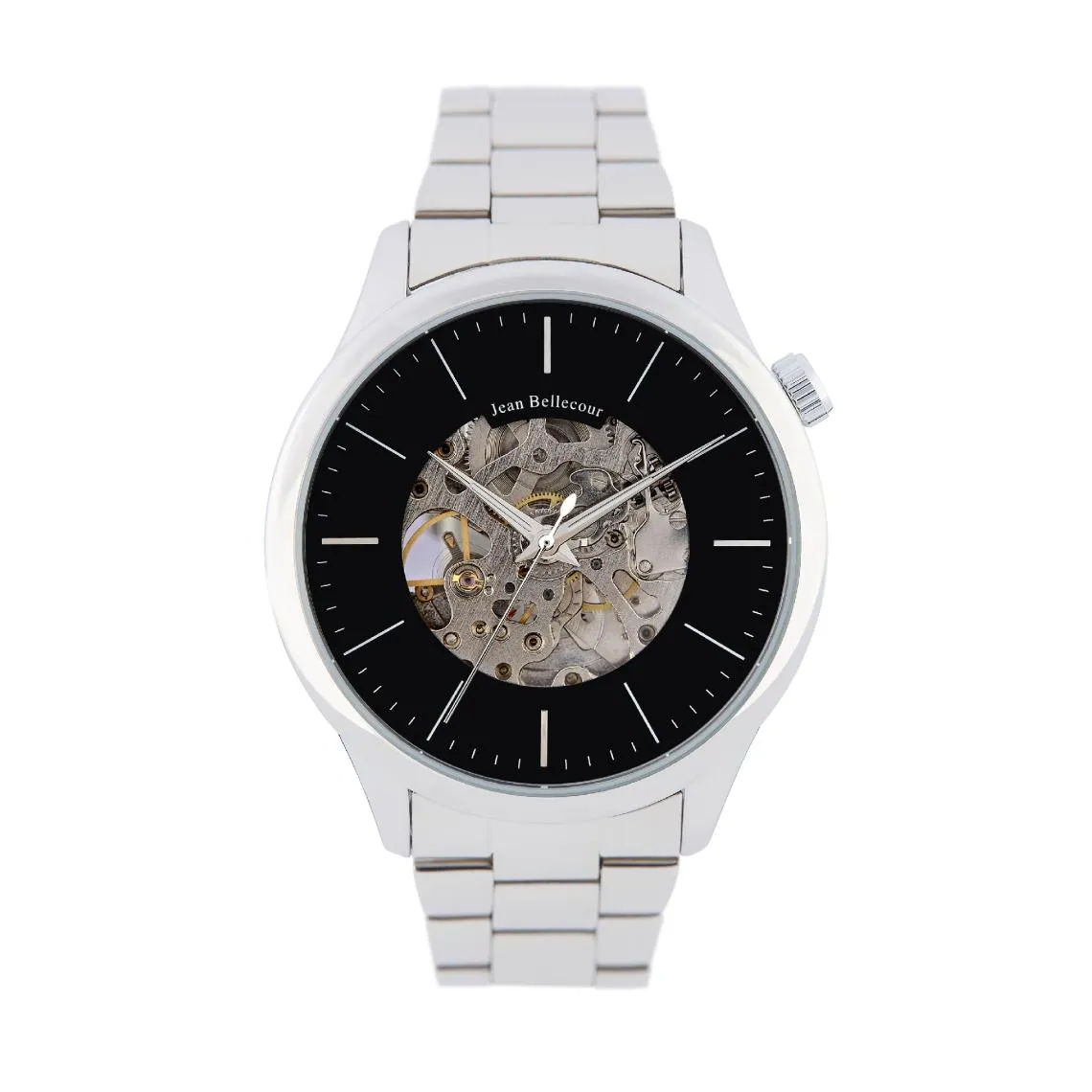 Montre Homme Jean Bellecour - JBW5012 Bracelet Acier Argent | 3 Suisses