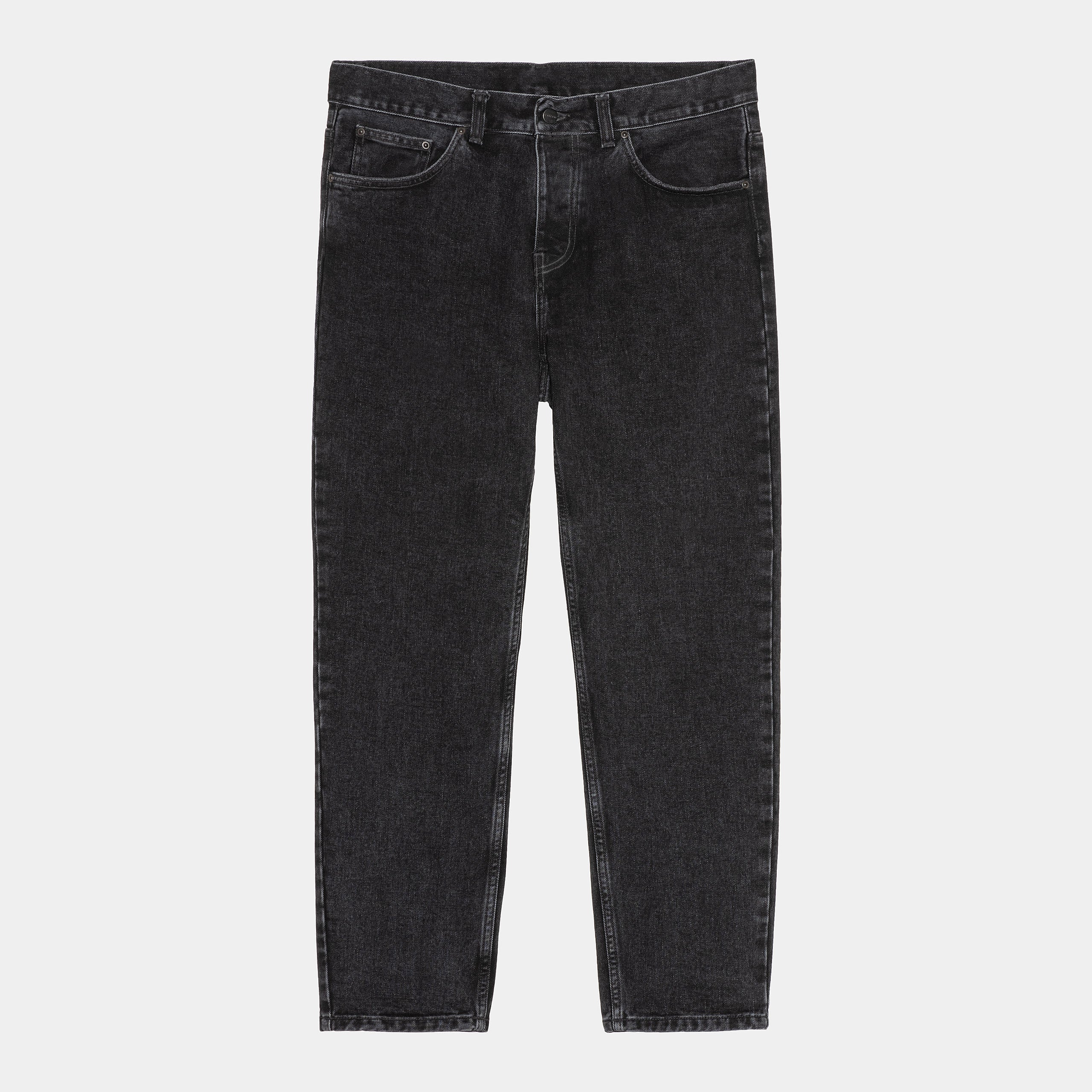 NEWEL PANT - BLACK STONE WASHED