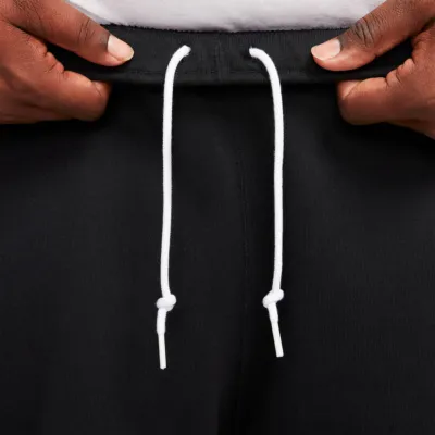 NIKE - SOLO SWOOSH FLEECE PANT - Black / White