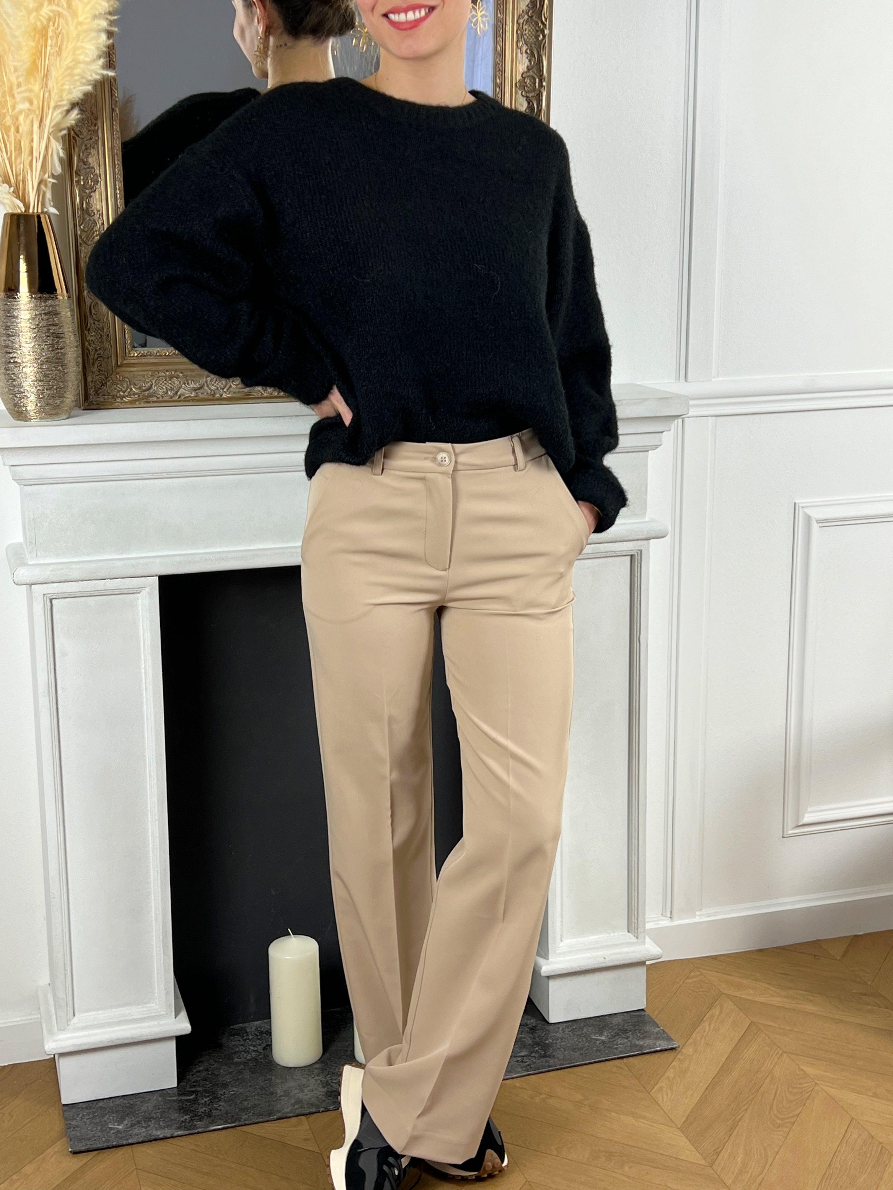 Pantalon beige : June