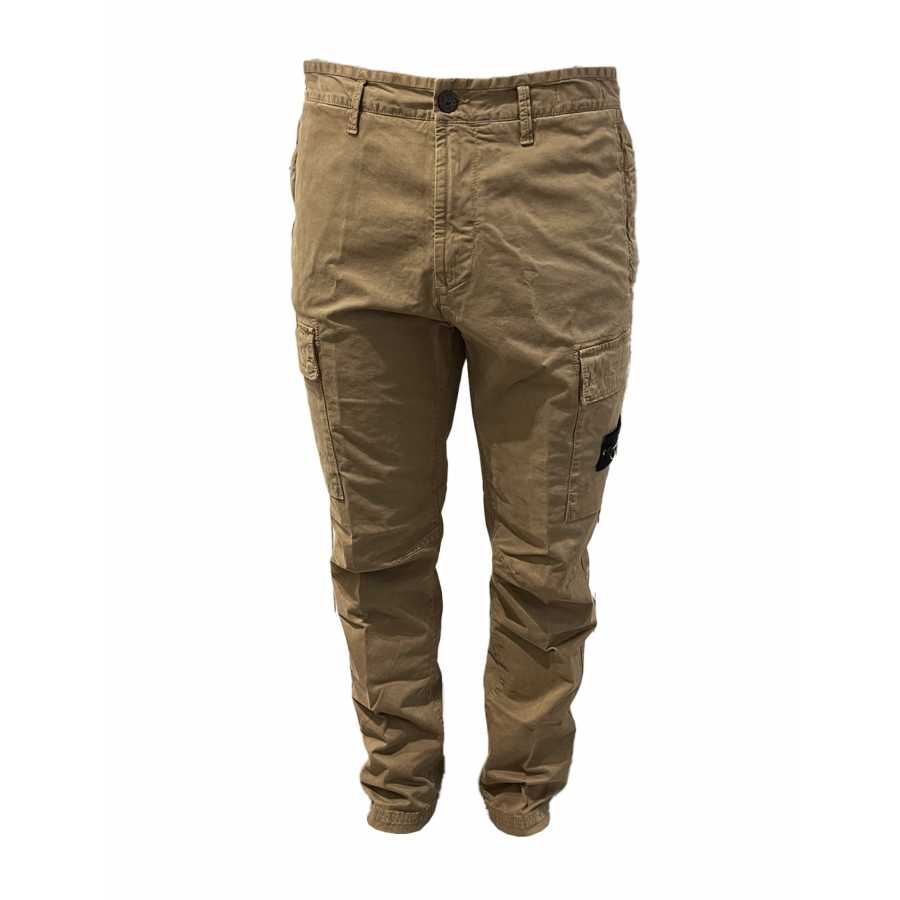 Pantalon Cargo Beige - Stone Island pour homme