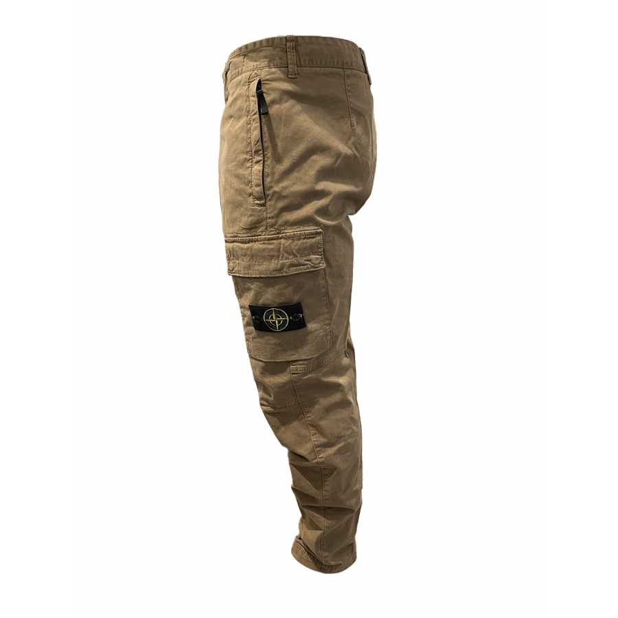 Pantalon Cargo Beige - Stone Island pour homme