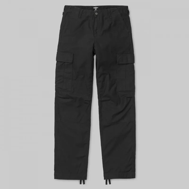 Pantalon Carhartt Wip Regular Cargo Pant - Black Rinsed