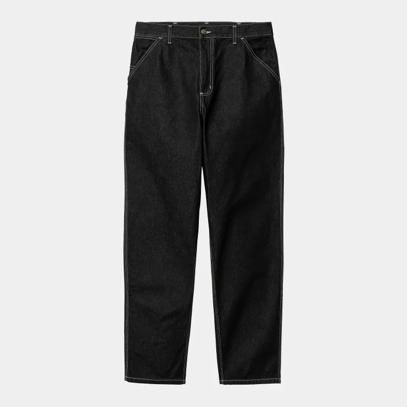 Pantalon Carhartt Wip Simple Pant - Black One Wash