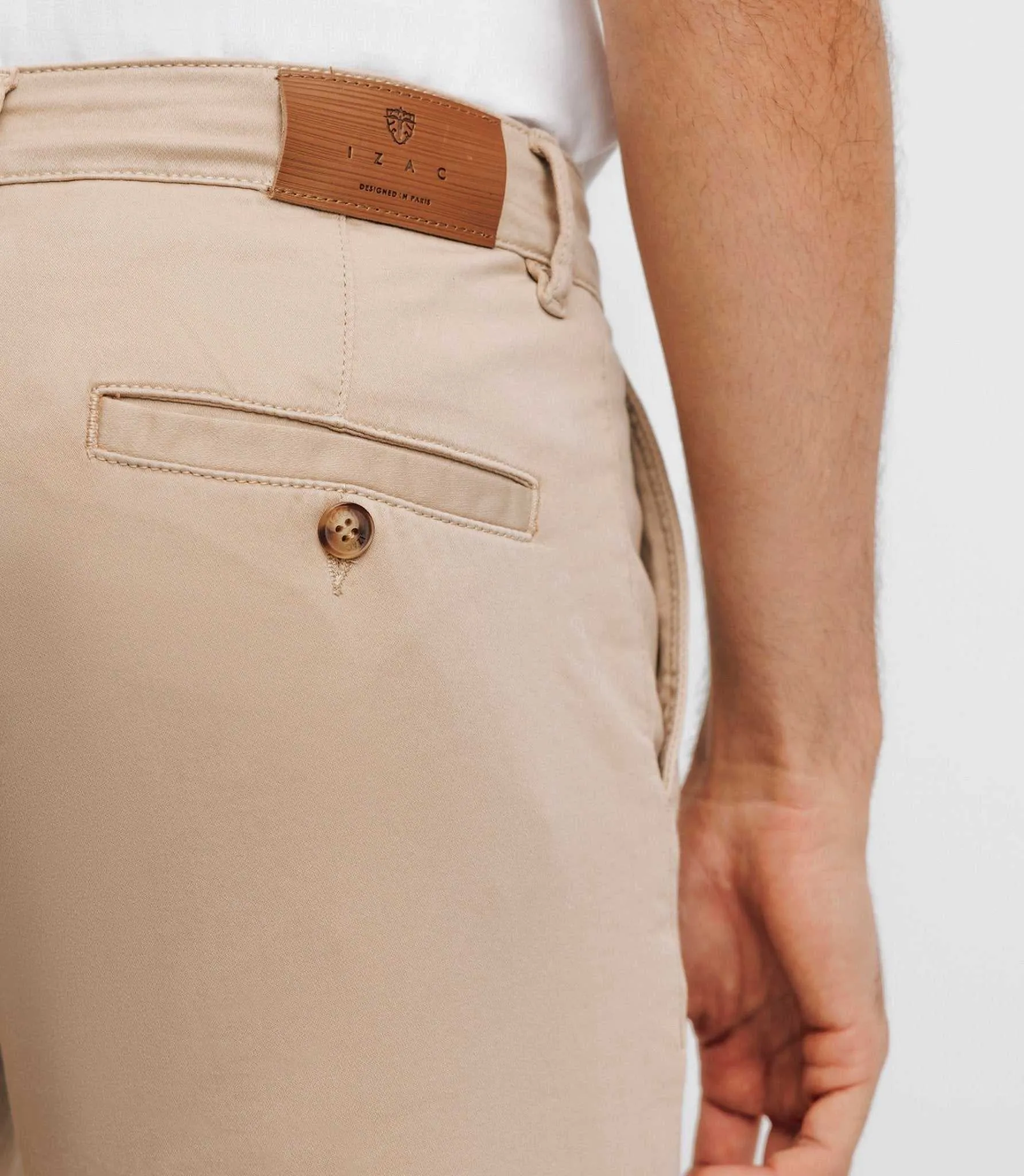 Pantalon casual beige