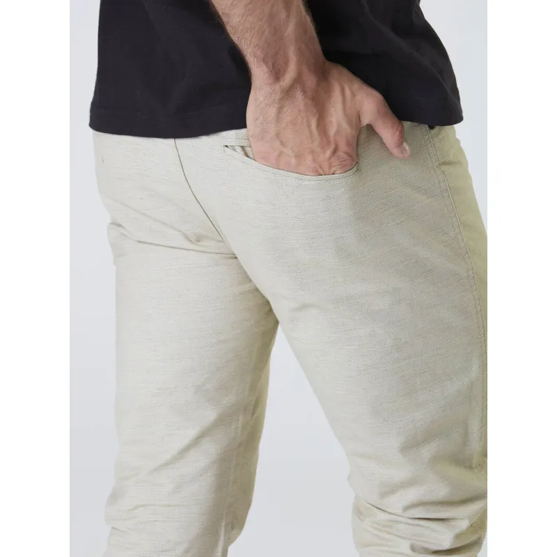 Pantalon chino crusy beige chiné homme - Picture | wimod