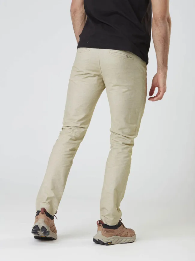 Pantalon chino crusy beige chiné homme - Picture | wimod