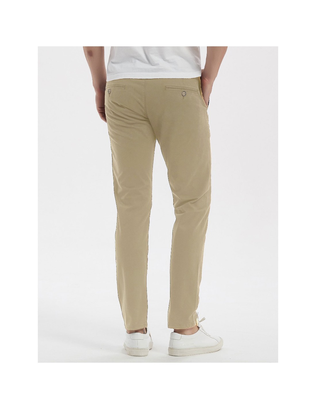 Pantalon chino homme slim fit stretch confort et tendance