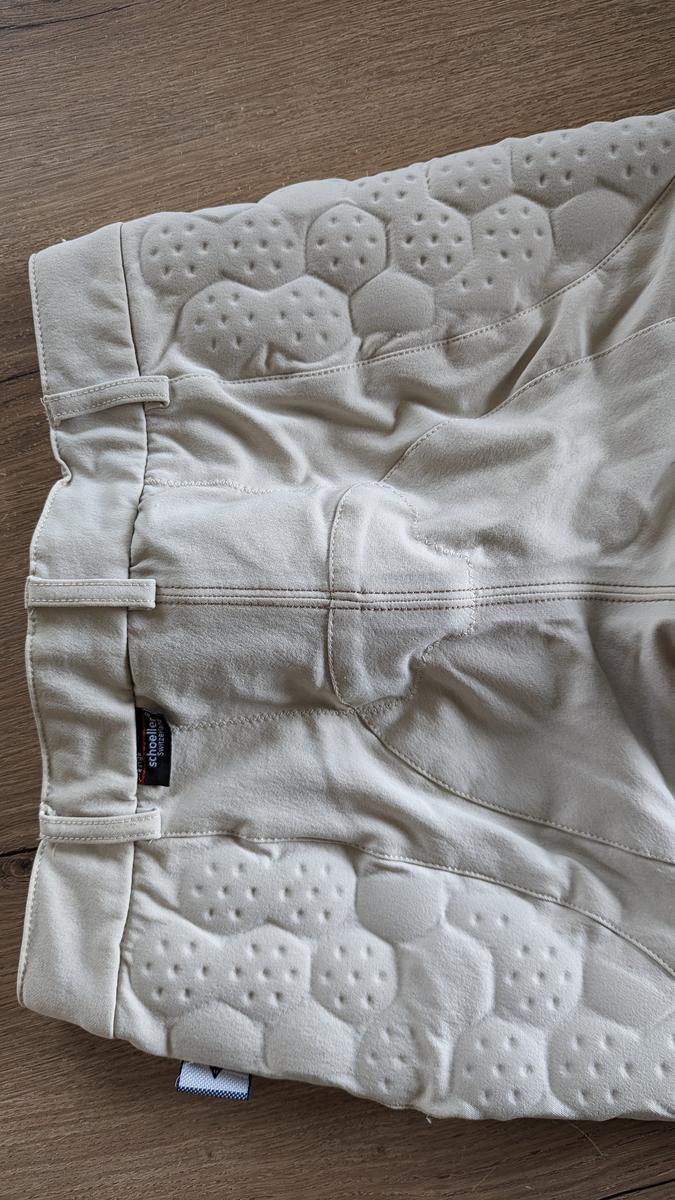 Pantalon d'équitation DAINESE beige femme avec protections