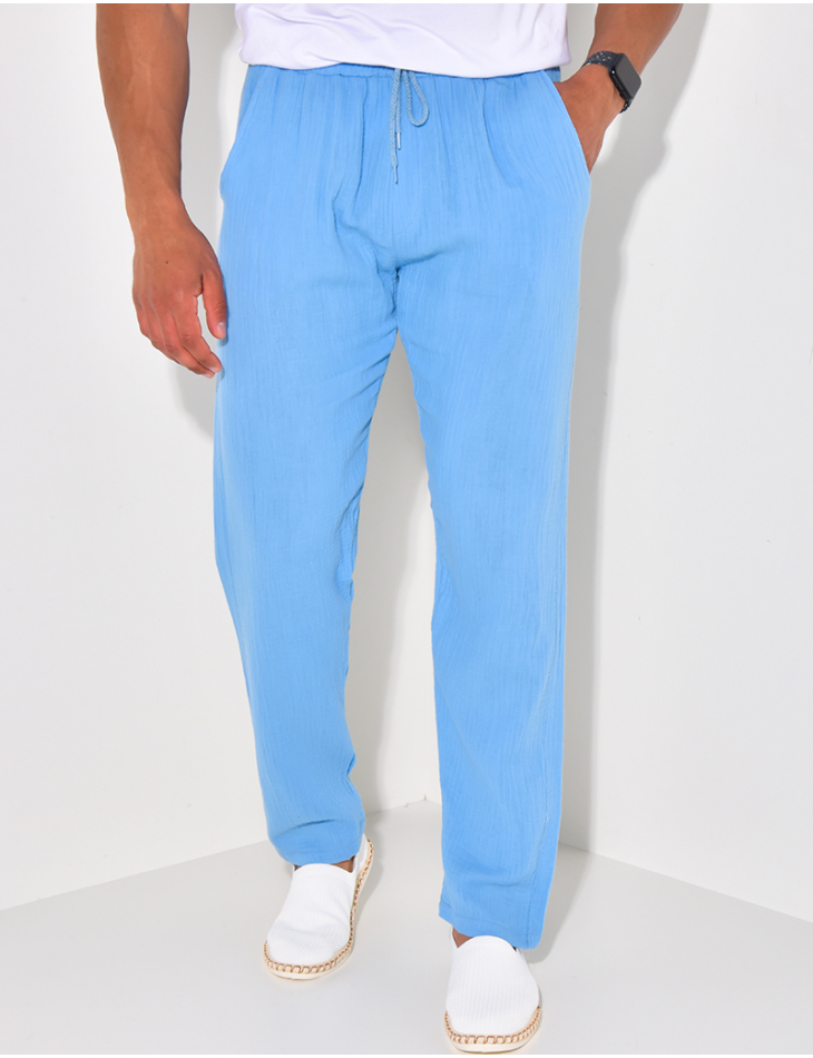 Pantalon en coton / 63367 - JEANS INDUSTRY