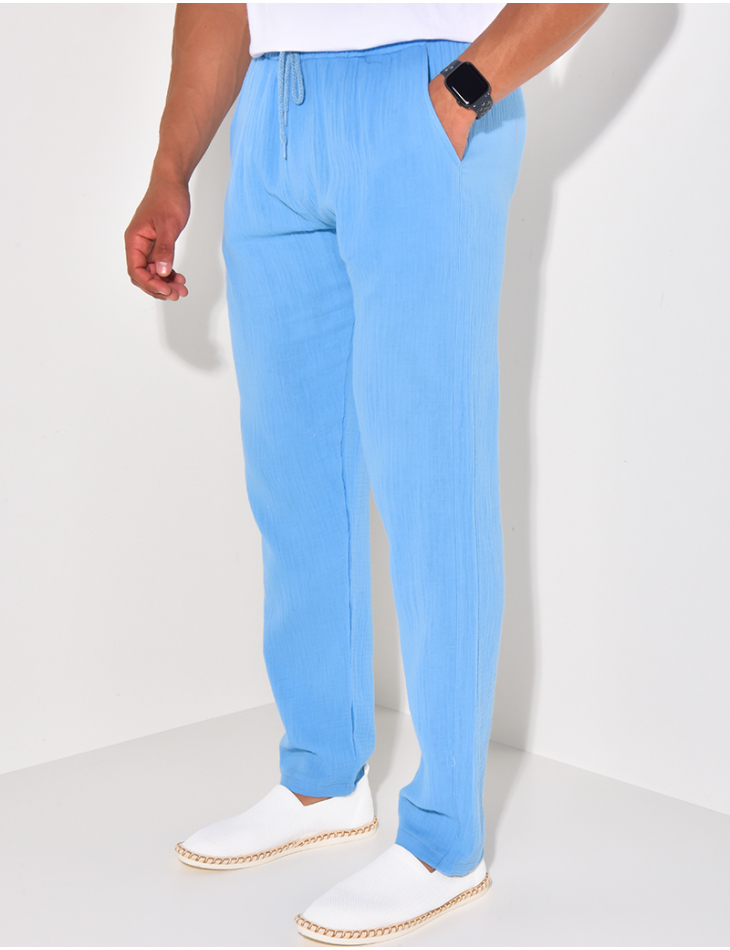 Pantalon en coton / 63367 - JEANS INDUSTRY