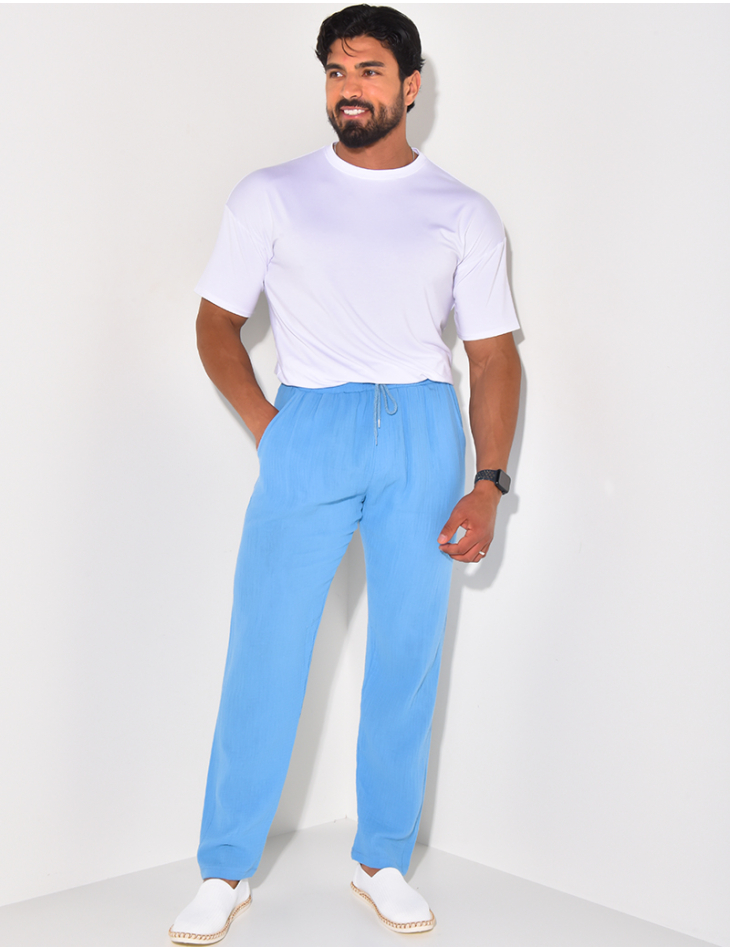 Pantalon en coton / 63367 - JEANS INDUSTRY