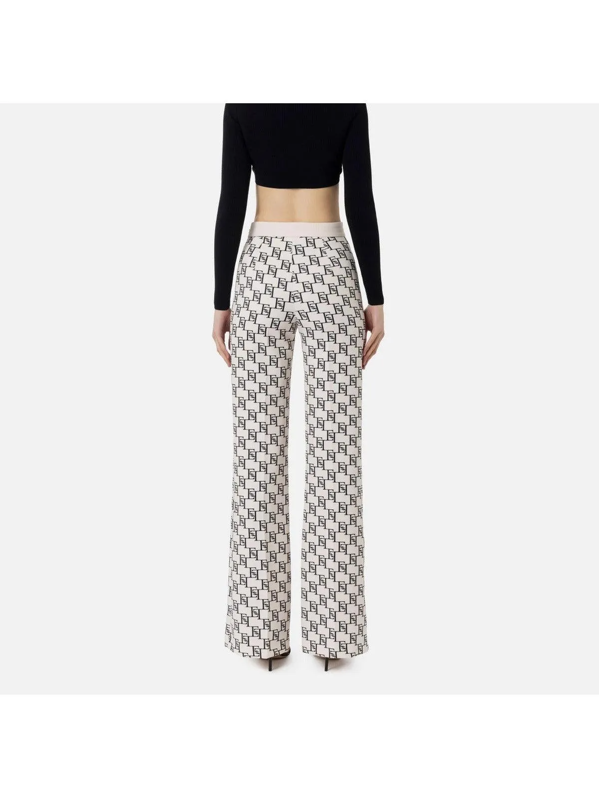 Pantalon Femme ELISABETTA FRANCHI PAS1541E2 E84 Ivoire