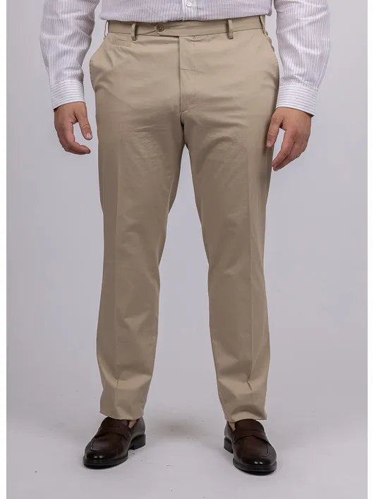 Pantalon Gaspard Ultra Leger Beige Capel Grande Taille beige homme grande taille - Capelstore