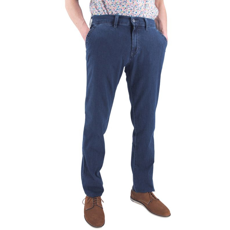 Pantalon jean bleu foncé Robert mégalight PIONEER 7501pi