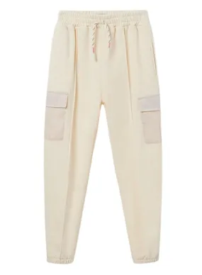 Pantalon Mayoral Cropped Beige Felpa pour Fille