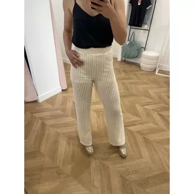 Pantalon Morgane - Beige - GRACE & MILA