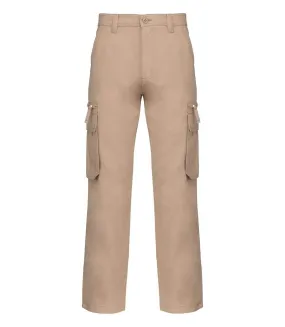 Pantalon multipoches pour homme - SP105 - beige