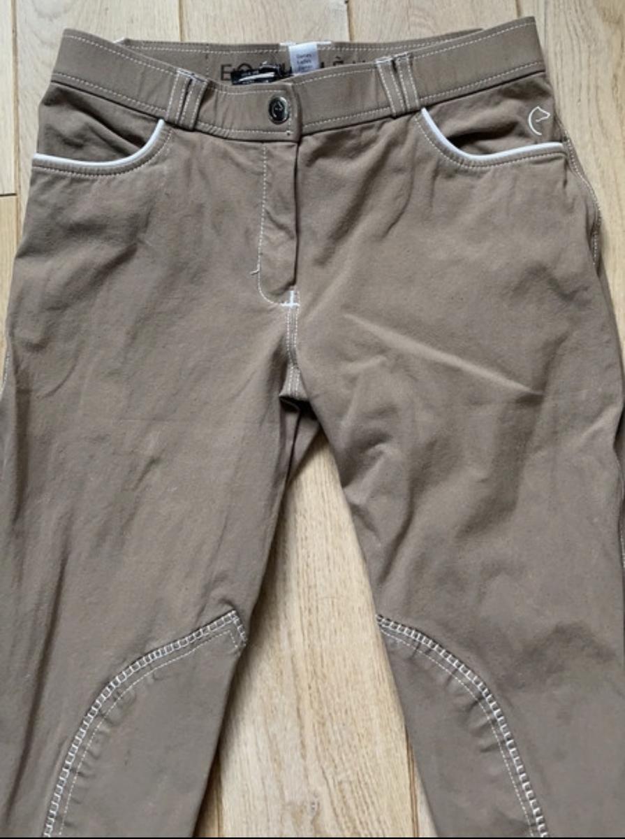 Pantalon équithème beige