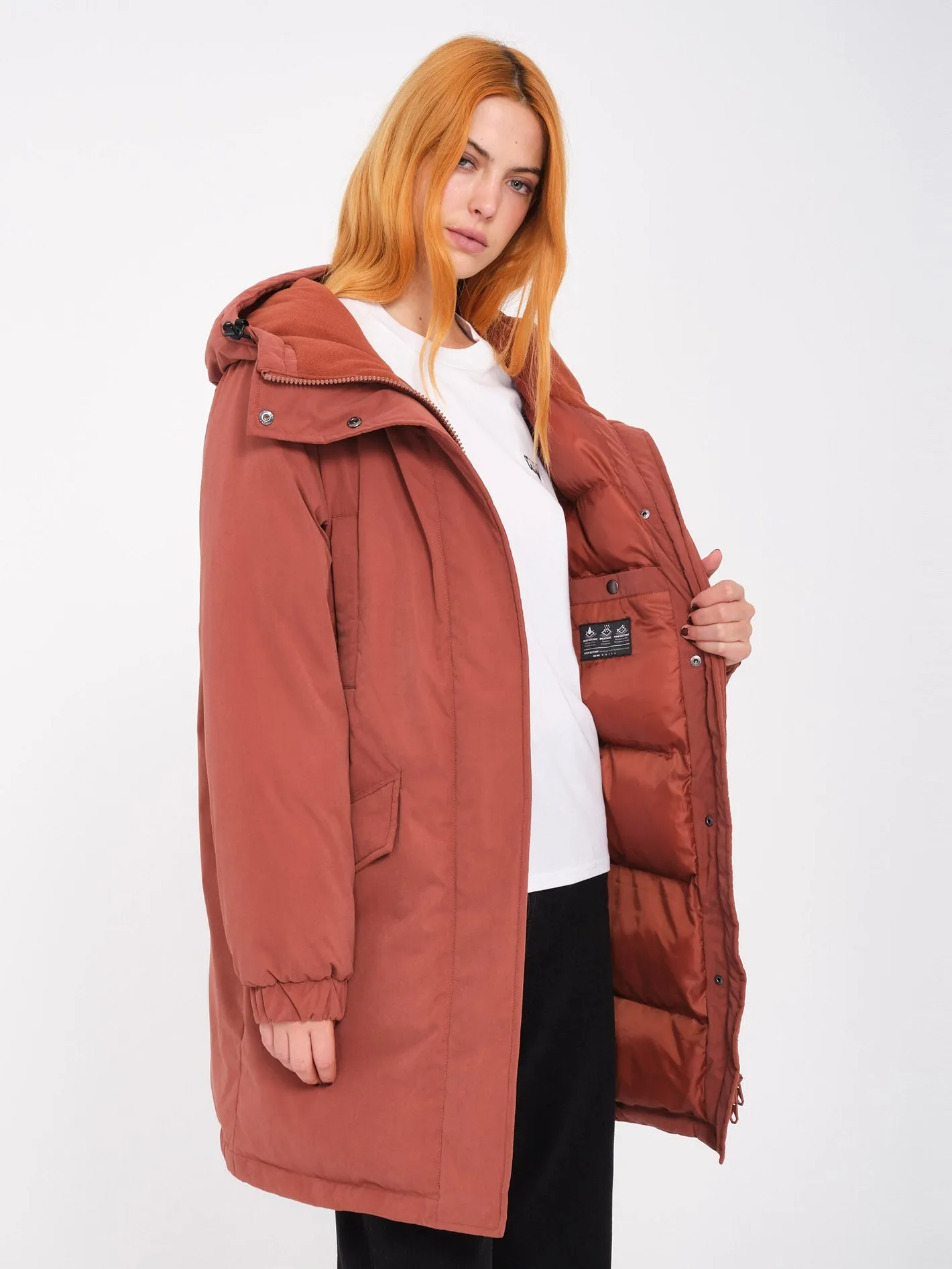 Parka Sleepi Puff Up - CHESTNUT BROWN