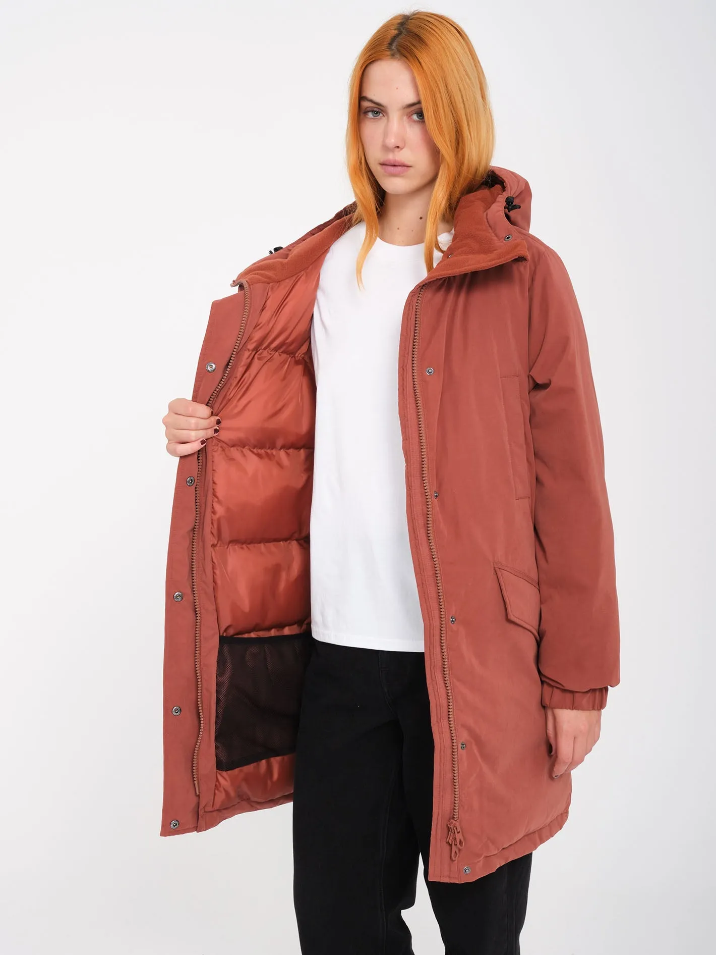 Parka Sleepi Puff Up - CHESTNUT BROWN