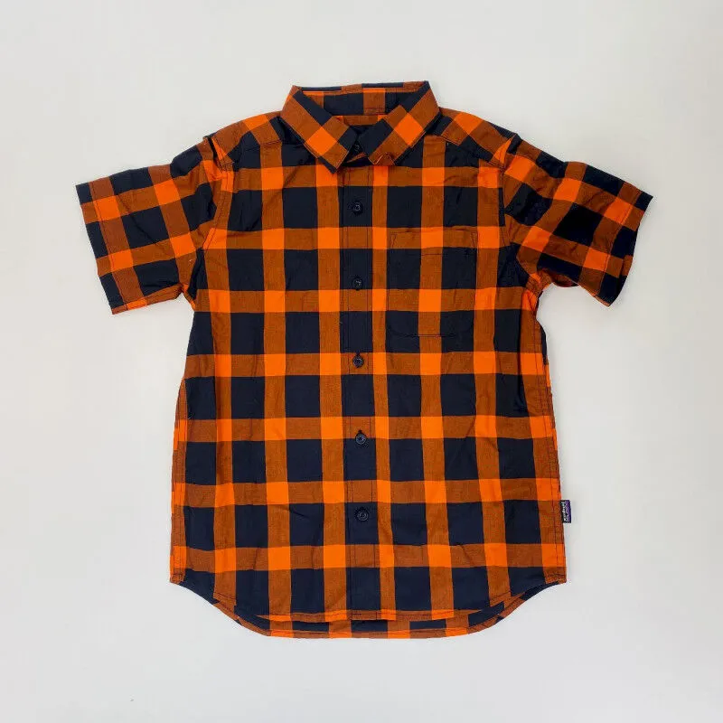 Patagonia Chemise manche courte - Seconde main Chemise enfant - Orange - 10 ans