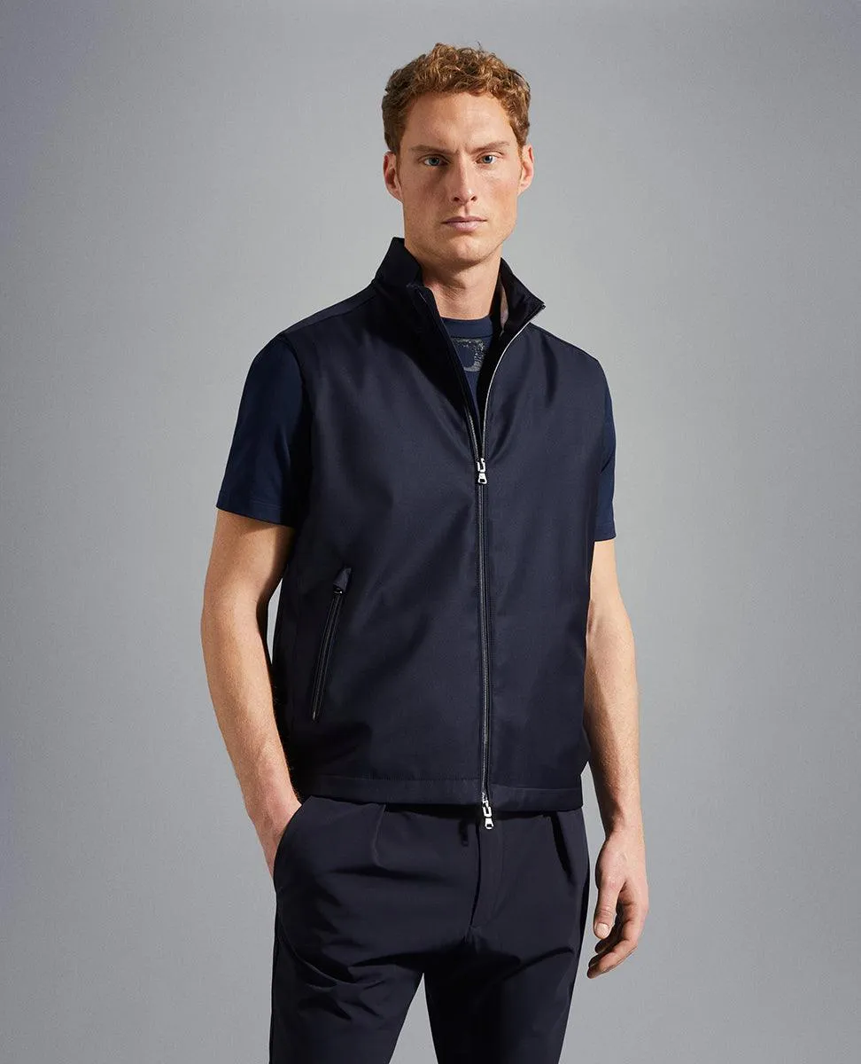 Paul & Shark - Veste sans manches Loro Piana Storm System