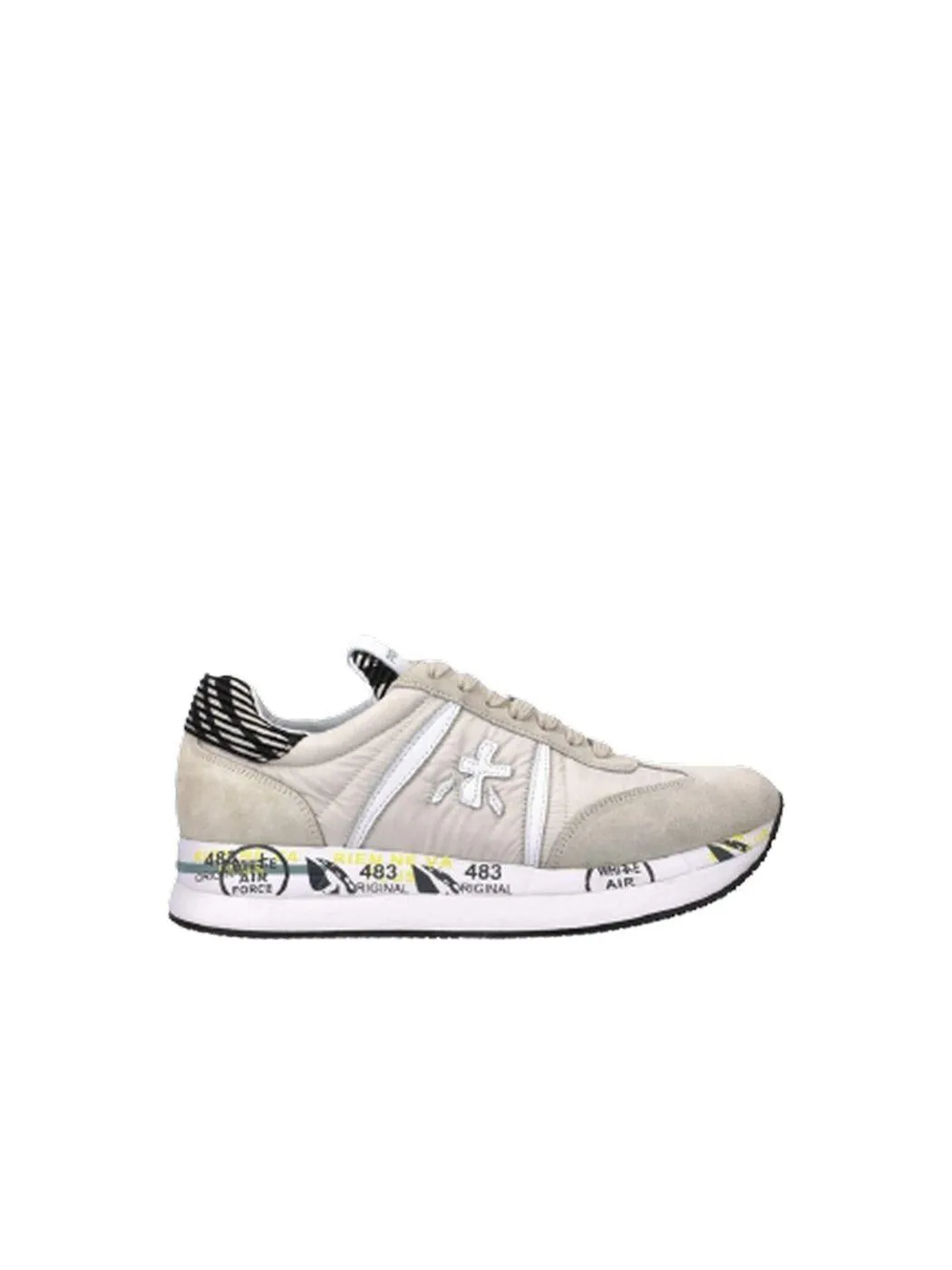 PREMIATA Baskets Femme CONNY VAR 5331 Beige