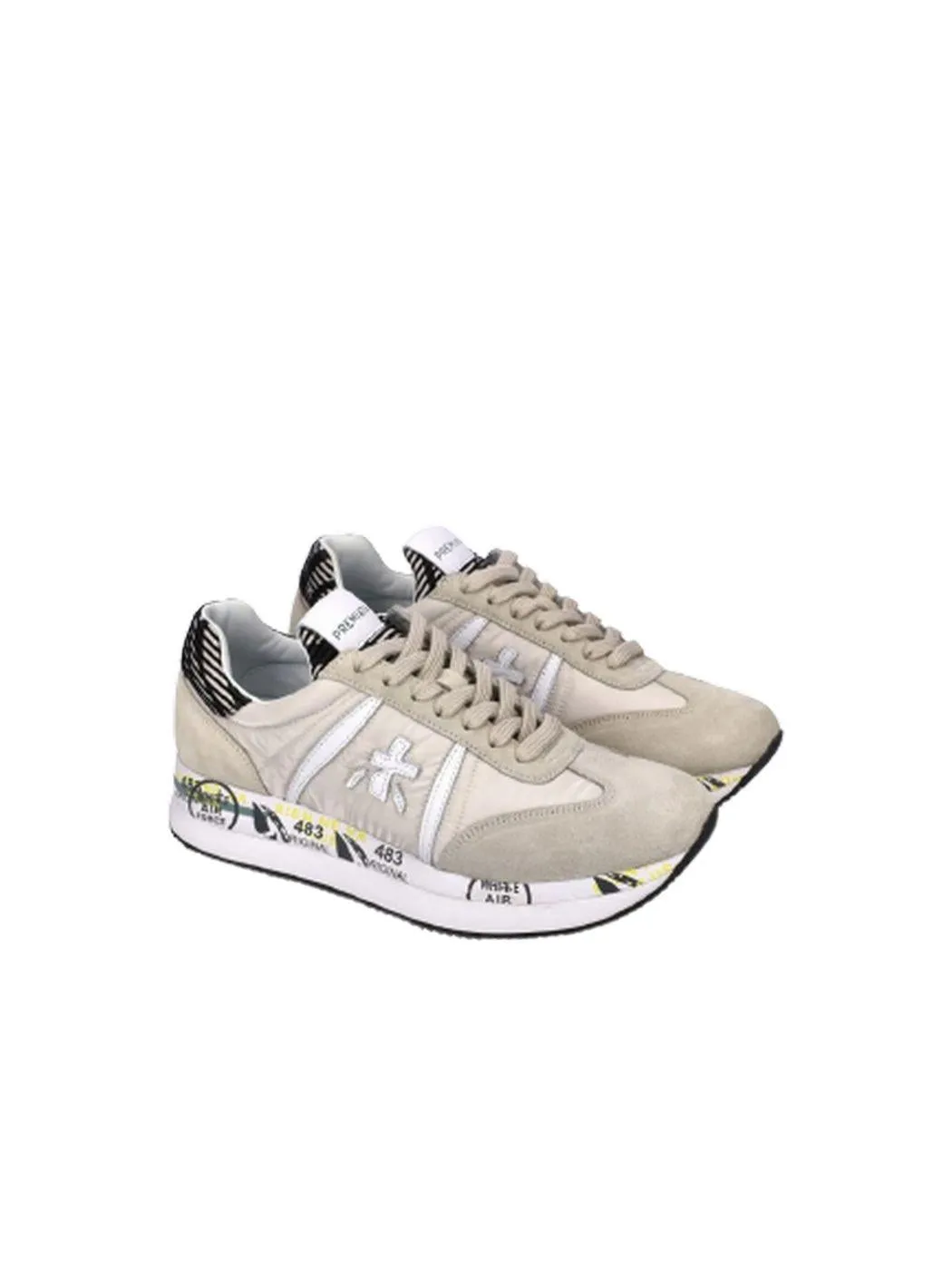 PREMIATA Baskets Femme CONNY VAR 5331 Beige