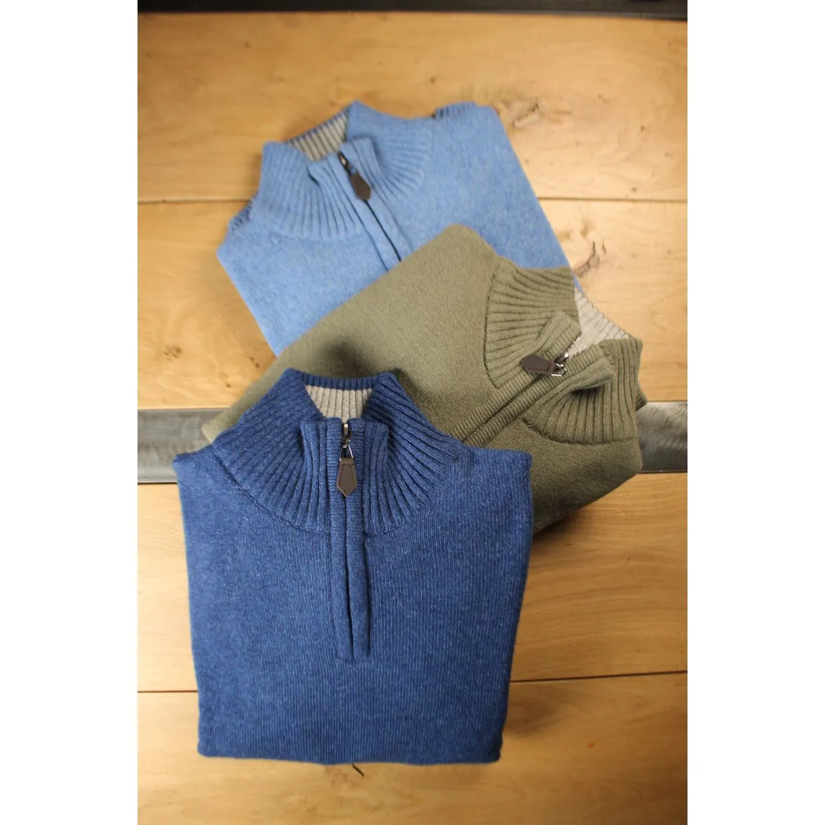 Pull camionneur yacht club, bleu - Matière-noble 39,90€