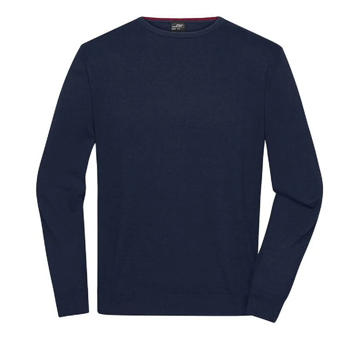 Pull classique col rond - Homme - JN1314 - bleu marine 