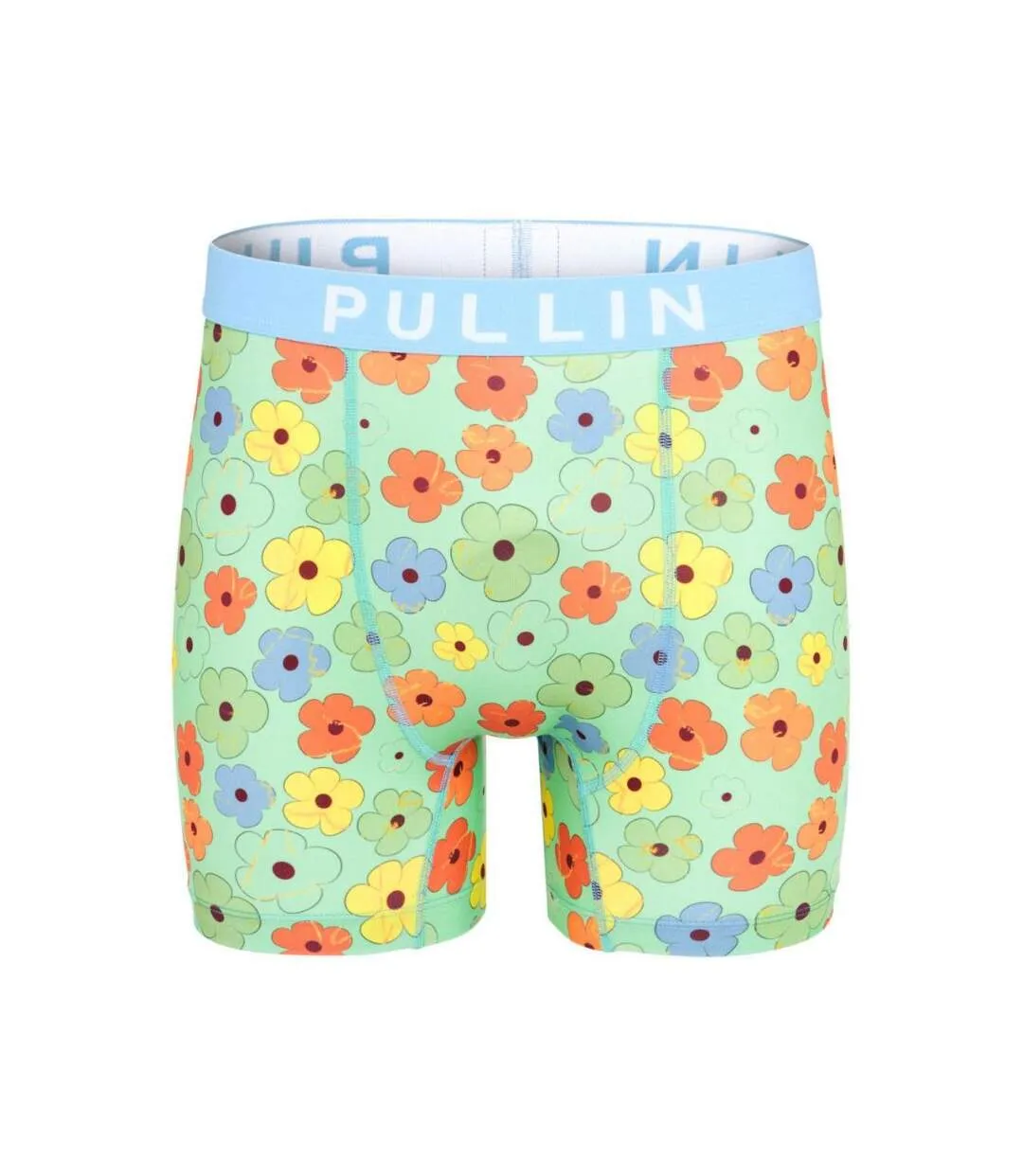 PULL IN Boxer Long Homme Microfibre SUMMERVIBE Vert